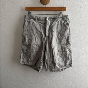 rag & bone Mens Gray Striped Shorts